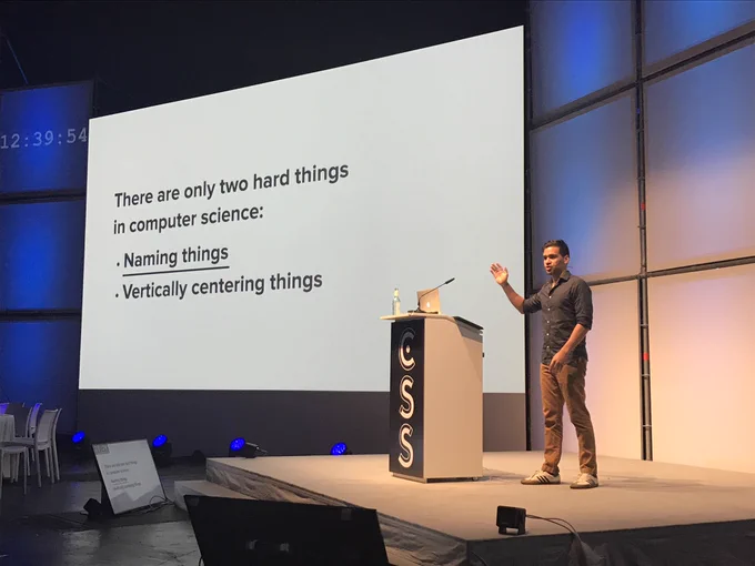 David with this slide described at CSS Conf