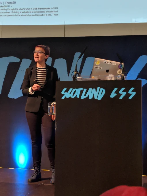 Rachel Andrews at Scotland CSS