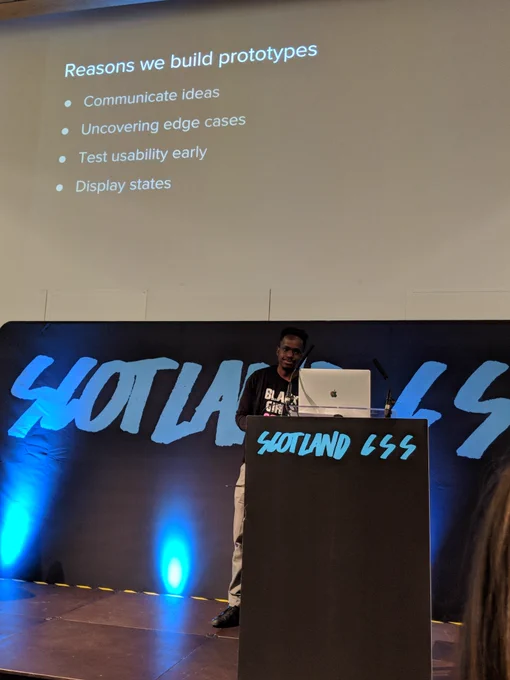 Adekunle Oduye at Scotland CSS