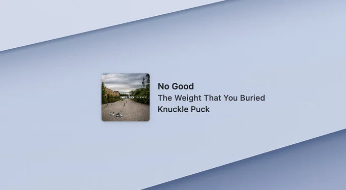 Screenshot of Sleeve displaying album artwork