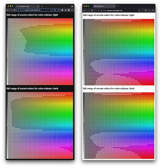 All of the colors and swap of colors