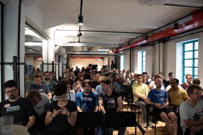 The crowd