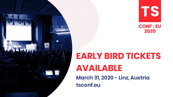 Early Bird Tickest available for TSConf:EU