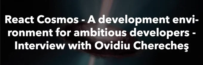 React Cosmos