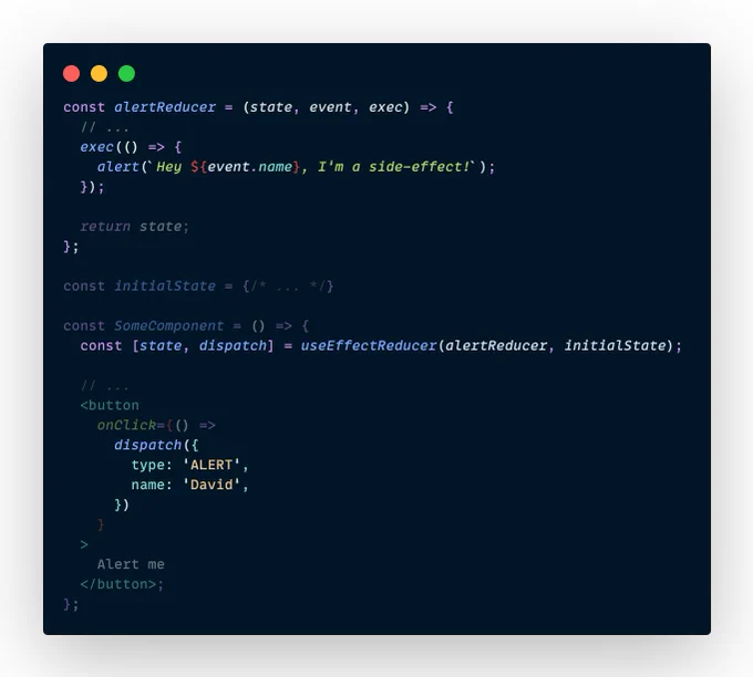 https://github.com/davidkpiano/useeffectreducer