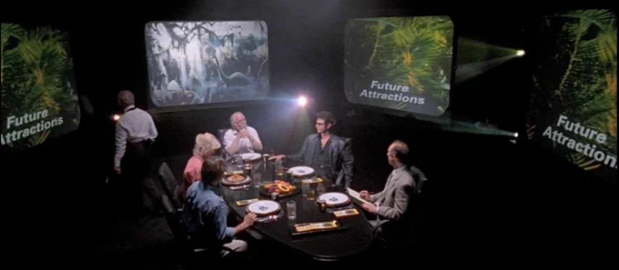 jurassic park vip dining room