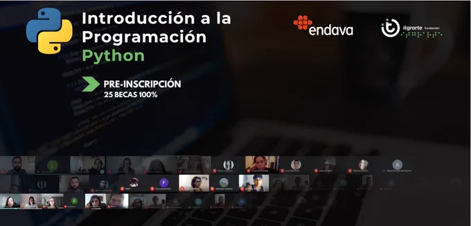 inscripción al curso de python