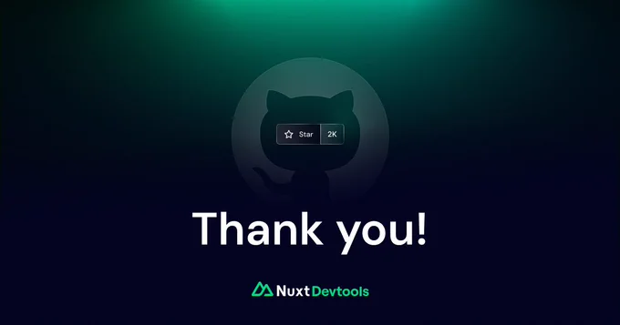 Thank you for the 2k stars