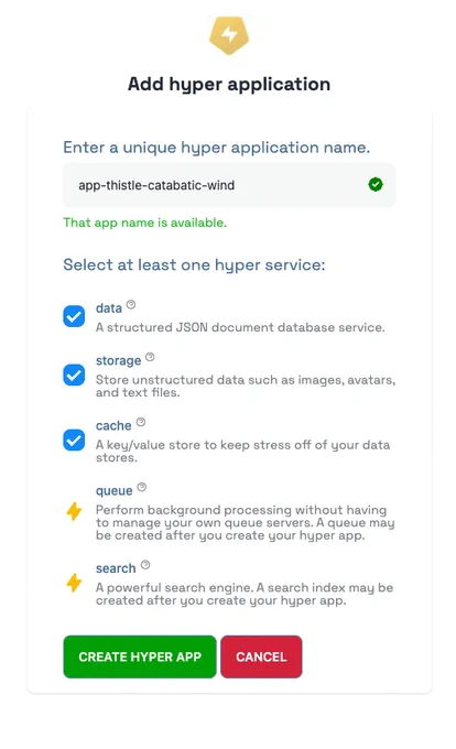 Creating scalable and secure backend services is a few clicks away.