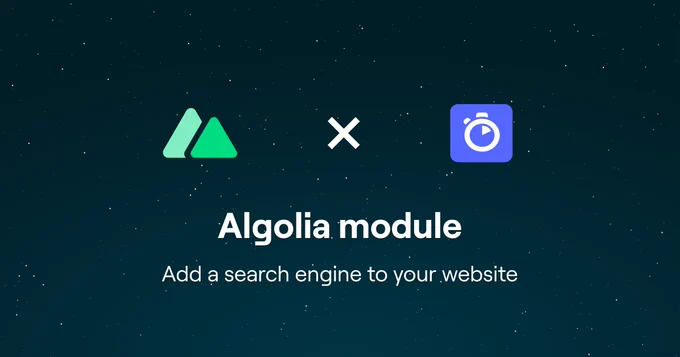 Algolia module for Nuxt 3 is out