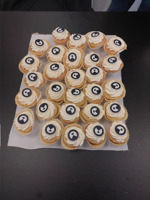 OLX Group cupcakes 