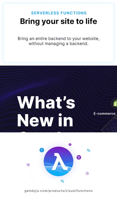 Bring your site to life with Gatsby Serverless Functions