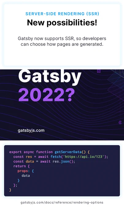 New possibilities with Server-side rendering