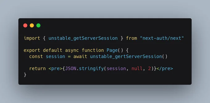 Code snippet, link to gist: https://gist.github.com/balazsorban44/c8bf5394a1e05958dbc3d071c5672b72