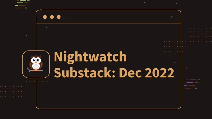What’s new in Nightwatch: December 2022