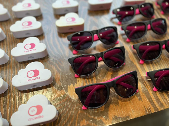 Appwrite sunglasses & swag