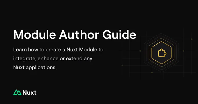 Nuxt Module Author Guide