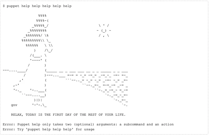 ASCII art of a person with long hair staring on the beach, staring at the sunset. Text reads: RELAX, TODAY IS THE FIRST DAY OF THE REST OF YOUR LIFE.