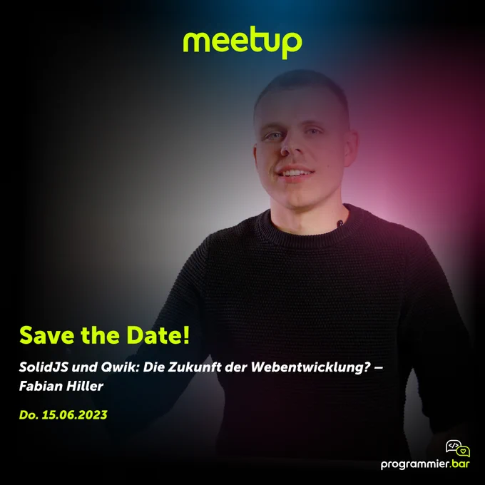 SolidJS and Qwik meetup in Germany
