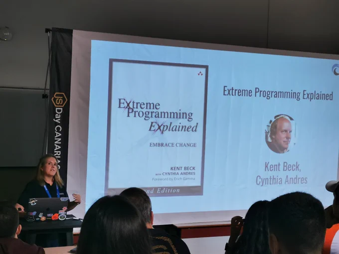 Foto de la charla Junior XP.