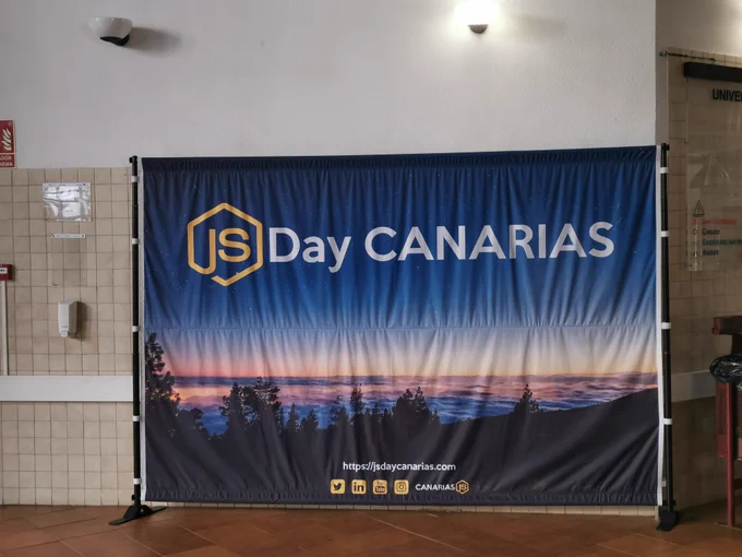 Cartel de JSDay Canarias