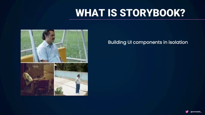 What is Storybook?

Building UI components in isolation