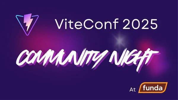 ViteConf 2025 Community Night at the Funda office
