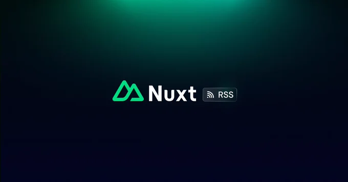 Nuxt Blog RSS Feed