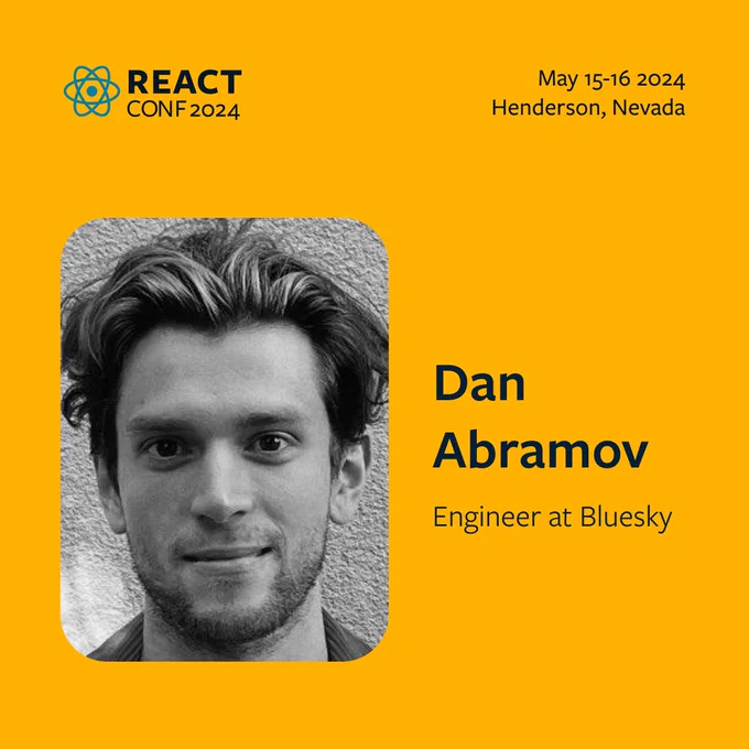 Headshot of Dan Abramov