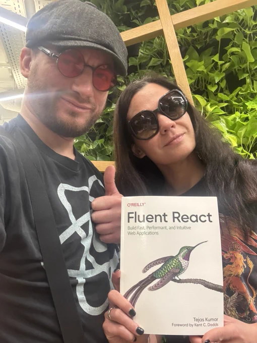 Fluent React book by Tejas Kumar and Kent C. Dodds - O'Reilly Media