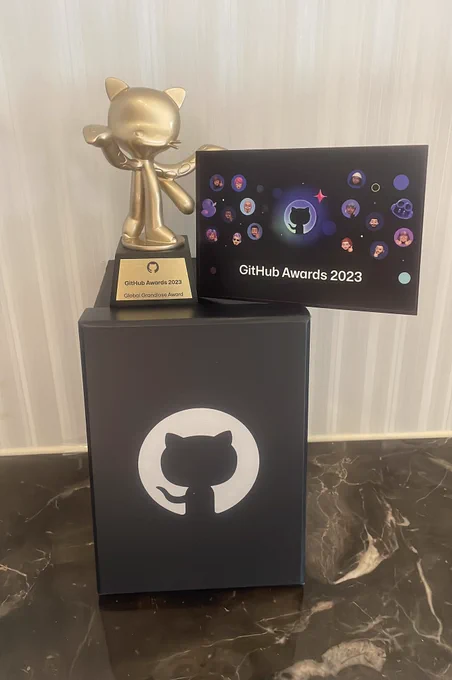 Github “Global Grandiose” Award 2023