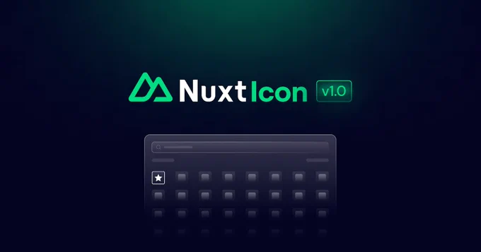 Nuxt Icon v1 is out 