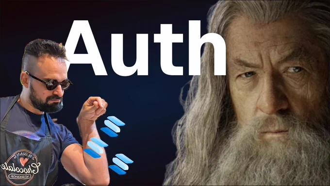 Cover for "Implementing Auth from scratch - no dependencies!" on youtube, at https://atila.io/youtube