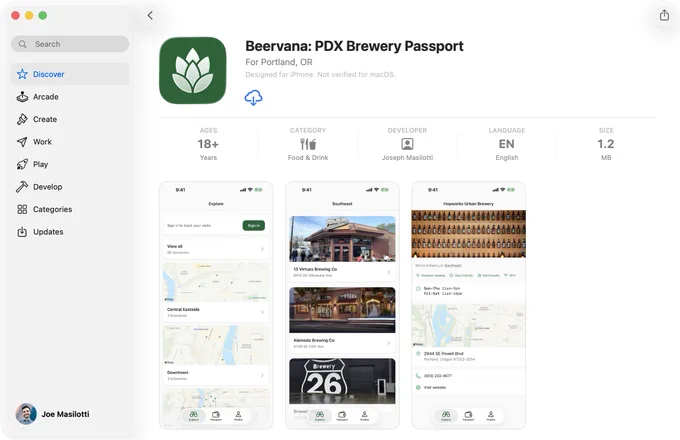 Beervana in the App Store.