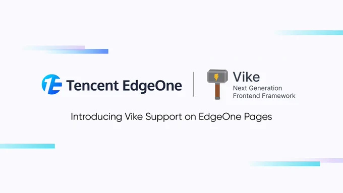Introducing Vike Support on EdgeOne Pages