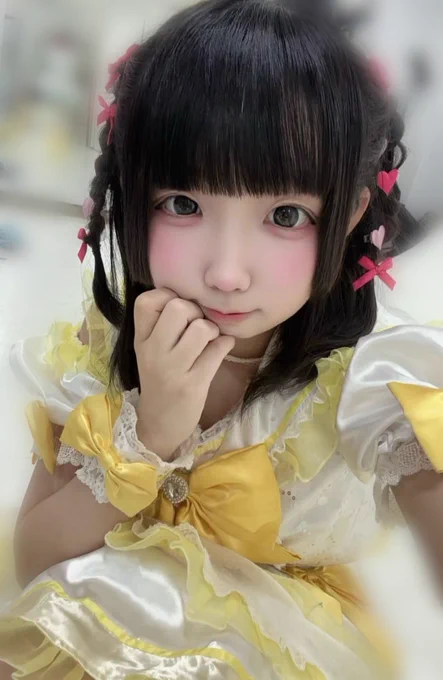 ぴんくちゃんが髪の毛してくれたの‼️‼️‼️‼️
天才的に可愛いくてどうしようか🍽️🎶
ぴんくちゃんどうもありがとう大スキ🎀♡